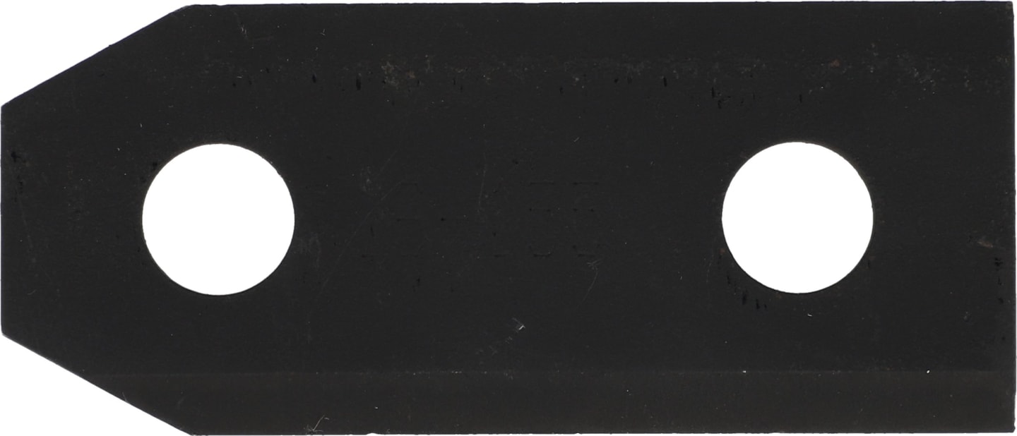 Rasenmähermesser 70 mm, rechteckig, doppelseitig verwendbar, für Mäher Brill Mulchcut Quattro
