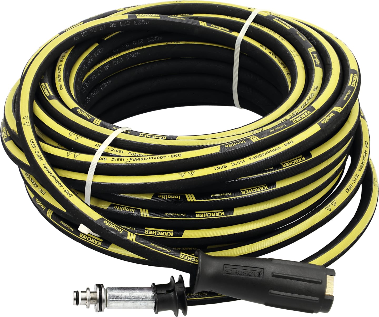 Kärcher® Hochdruckschlauch "Longlife 400" DN 8 Länge 20 m, 1 x M 22 x 1,5 IG; 1 x AVS-Anschluss, für Hochdruckreiniger HD, HDS, HDS-E, 6.390-208.0