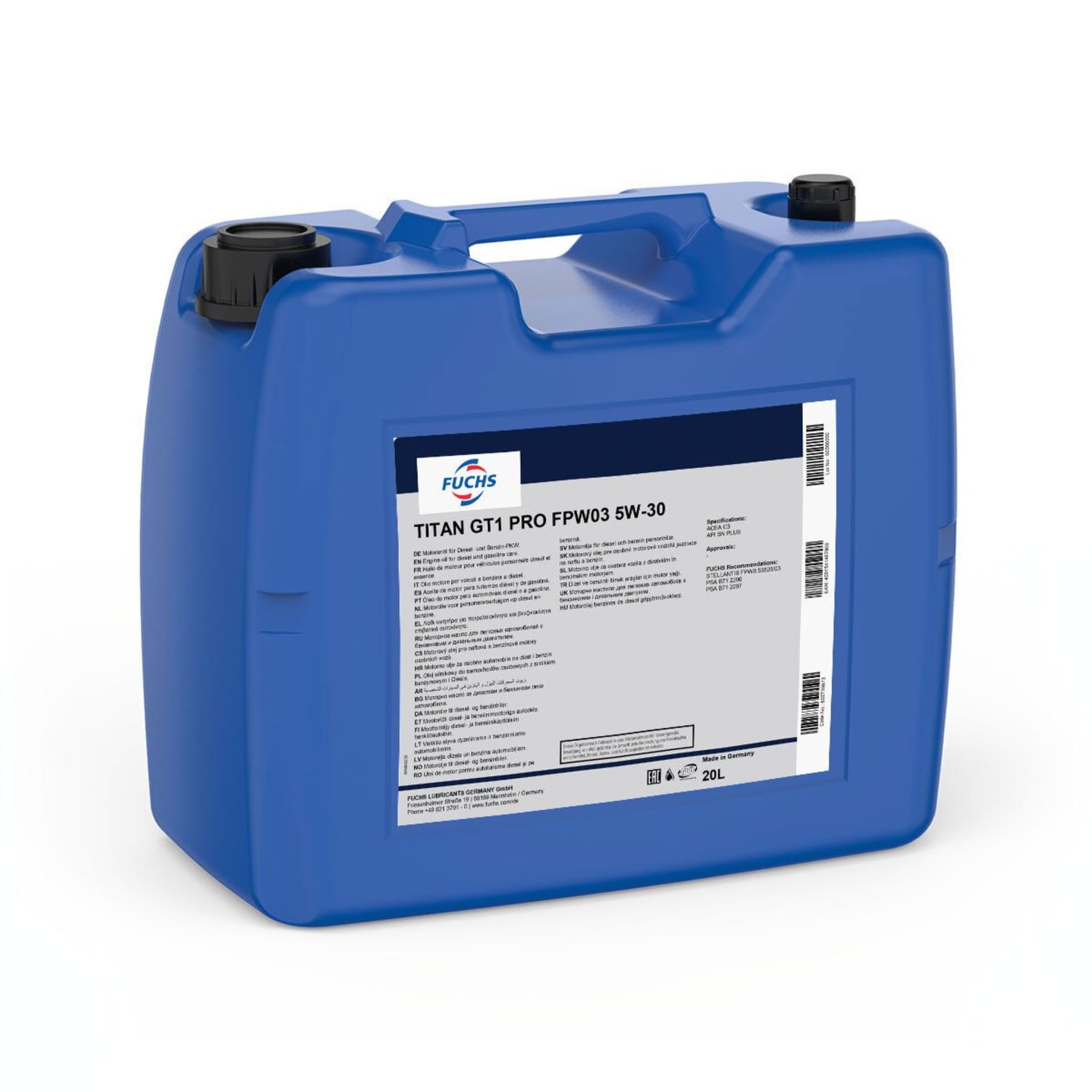 Fuchs TITAN GT1 PRO FPW03 5W-30