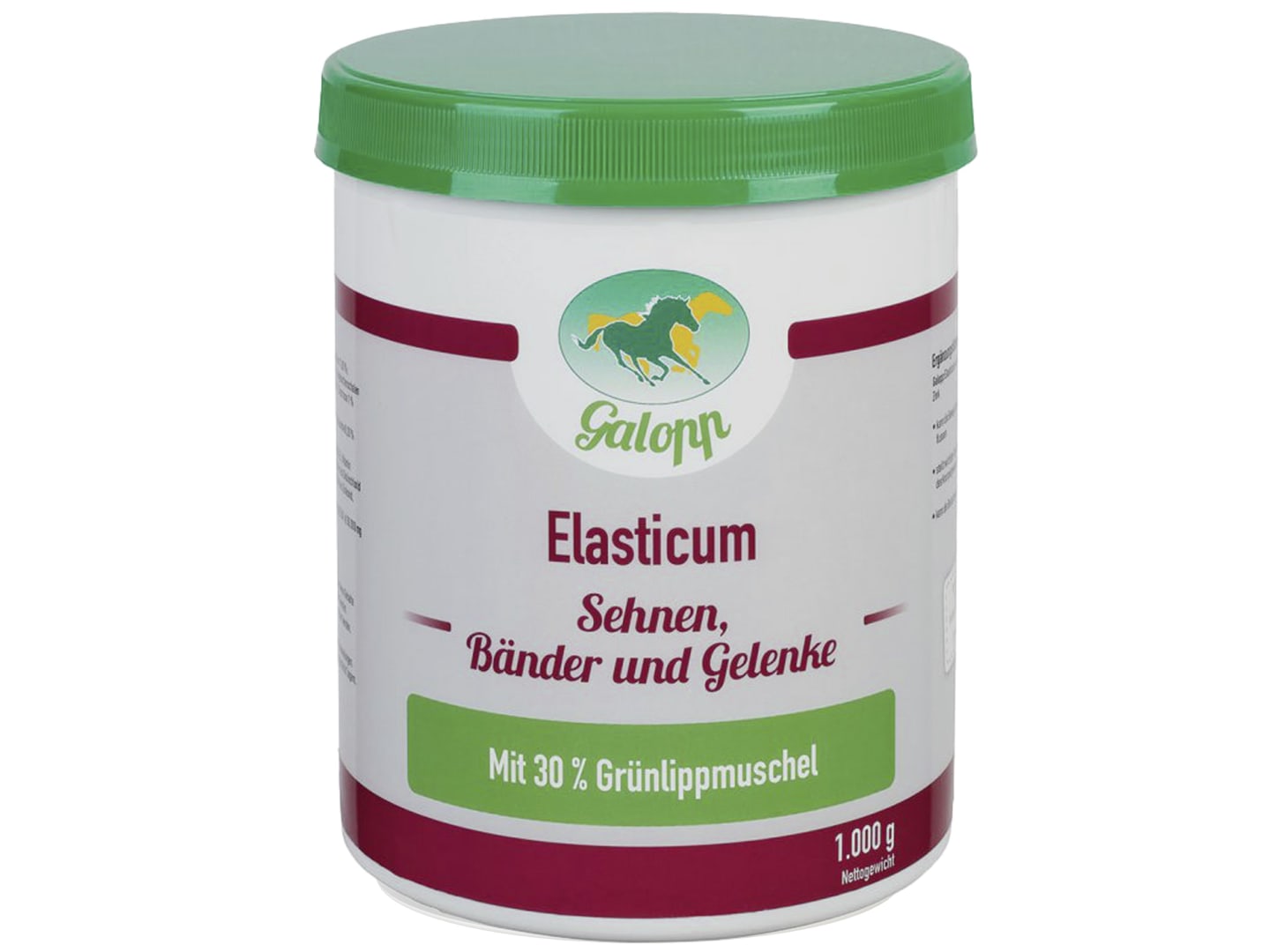 Galopp Elasticum für Pferde 1 kg Dose