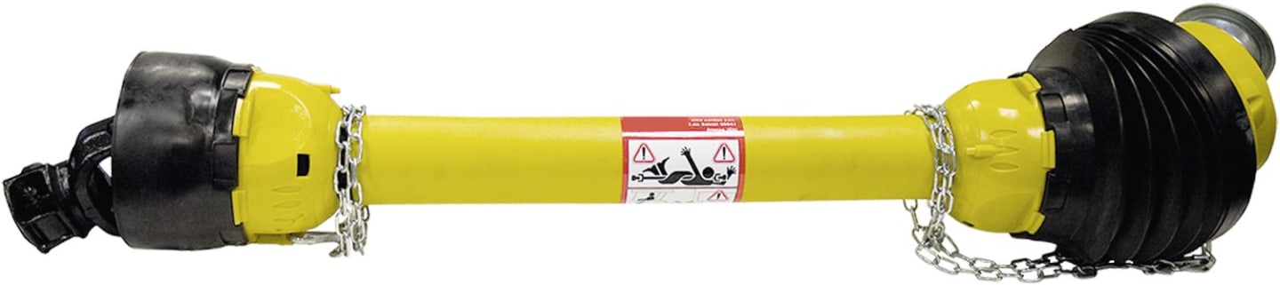 Weitwinkelgelenkwelle Dreikantprofil, einseitiges Weitwinkelgelenk 80°