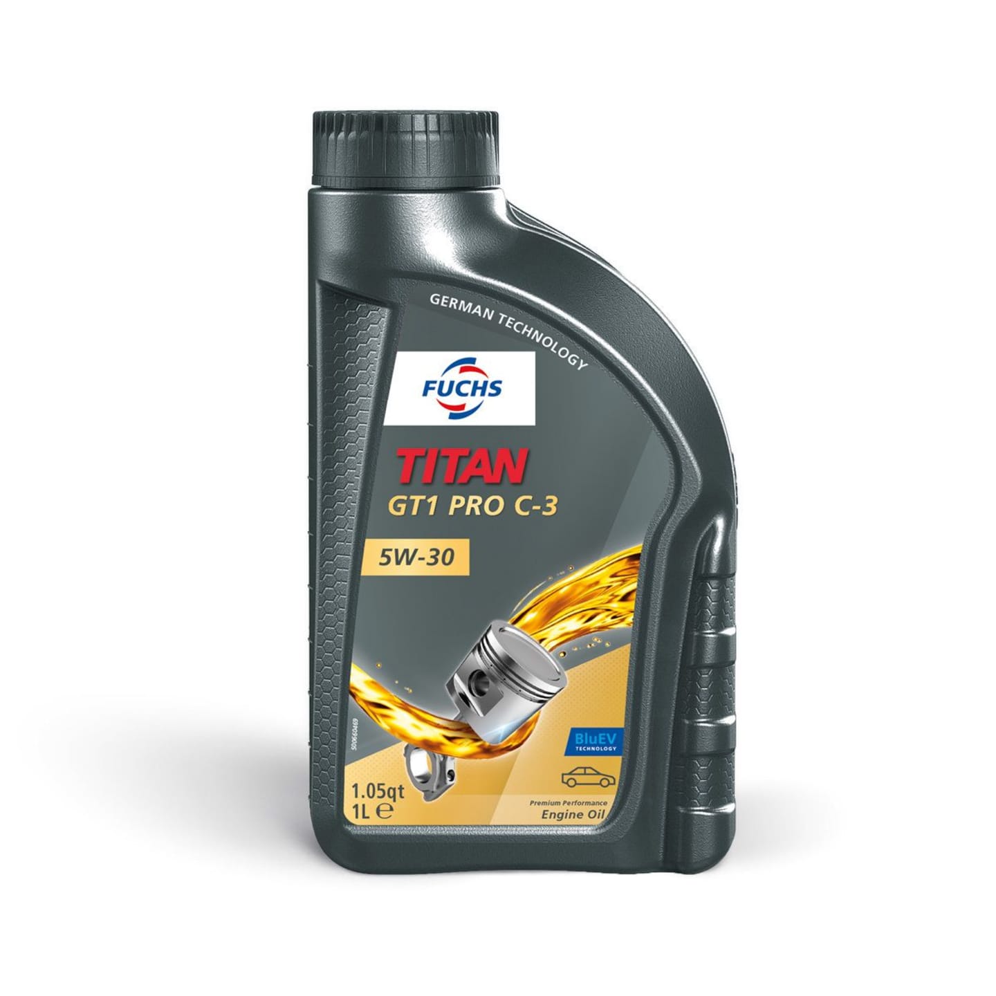 Fuchs TITAN GT1 PRO C-3 5W-30 1 l Flasche SAE 5W-30 Motoröl, Leichtlauföl, High Performer, PKW, SAE 5W-30