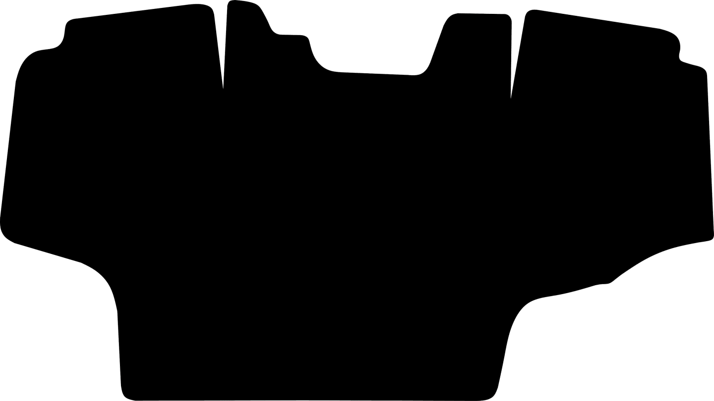 Fußmatte Velours schwarz, für Landini Traktor 6-145 L, ab Bj. 08.15