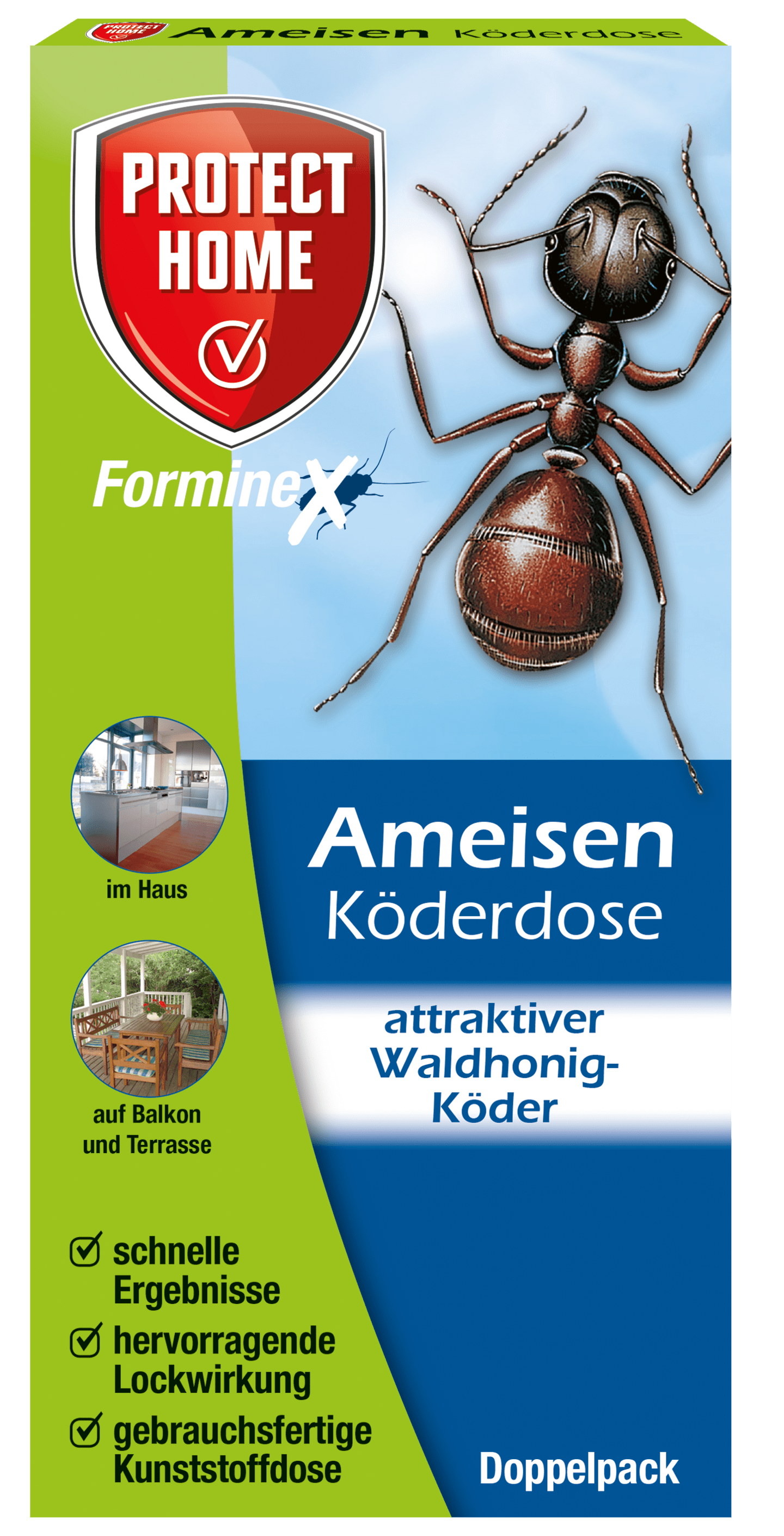 Protect Home Forminex Ameisen Köderdose 2 St. Dose 10 m²