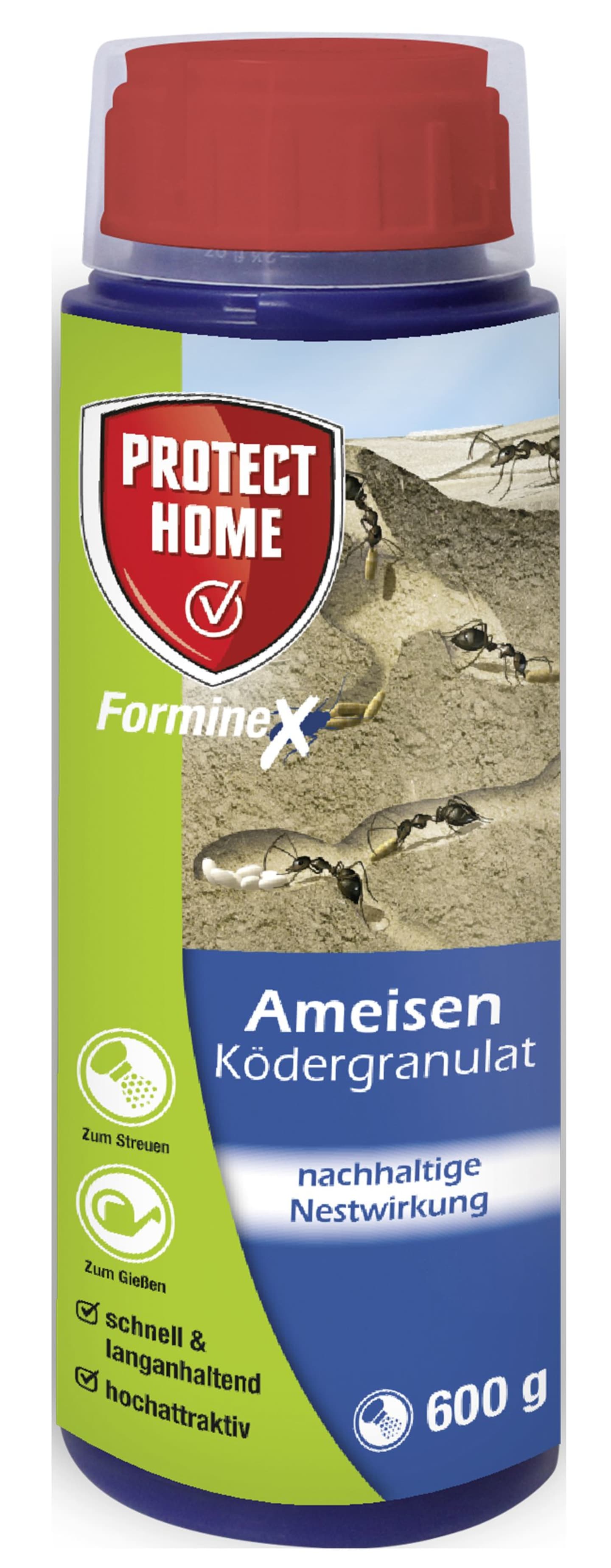 Protect Home FormineX Ameisen Ködergranulat 600 g Flasche