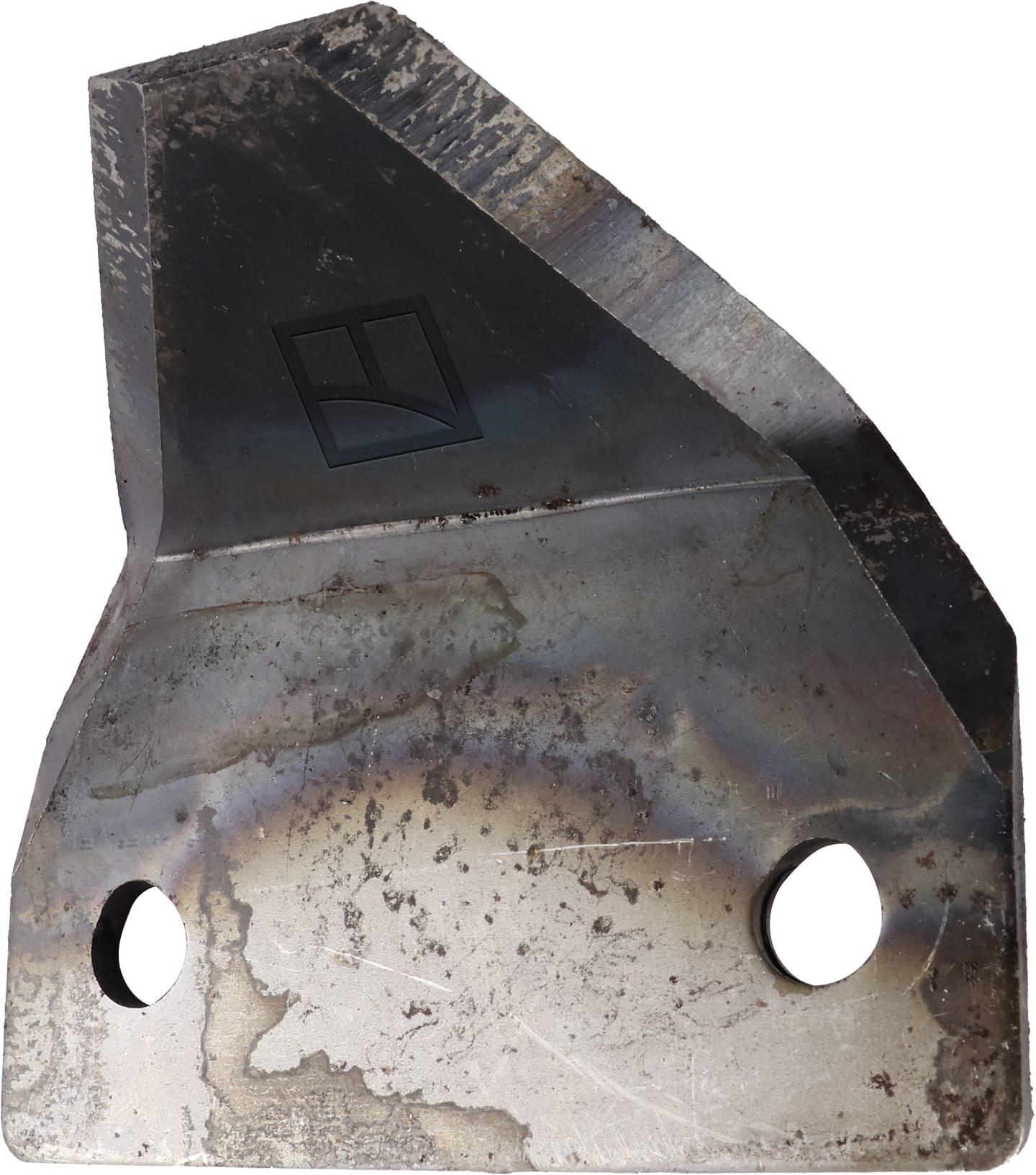 Industriehof® Fräsmesserklinge 66 x 76 x 3 mm gewinkelt, für Futtermischwagen Gilioli, Himel, Italmix, 70-112