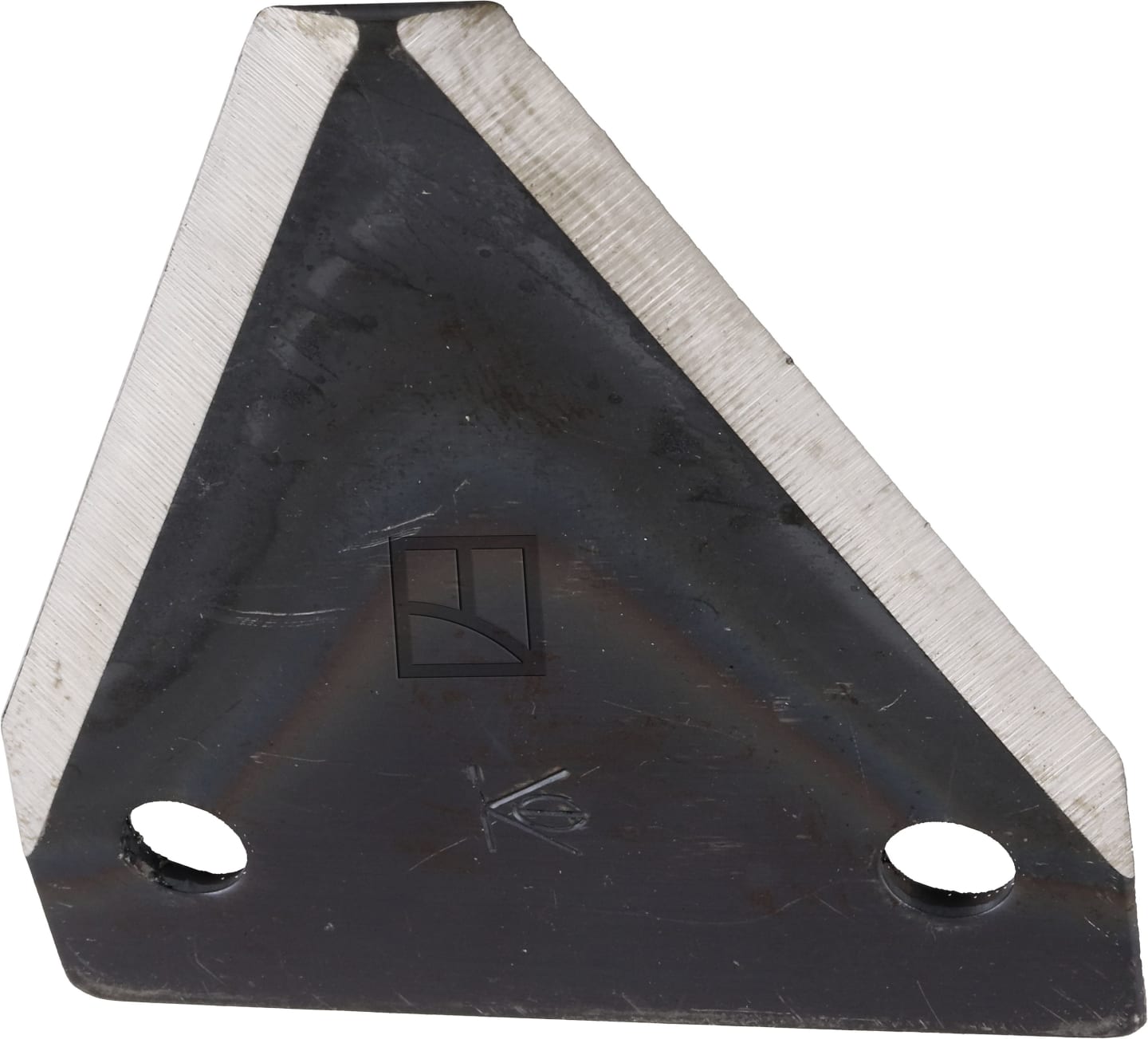 Industriehof® Fräsmesserklinge 81 x 76 x 3 mm gerade, für Futtermischwagen Gilioli, Himel, Italmix, Marmix, Storti, 70-111