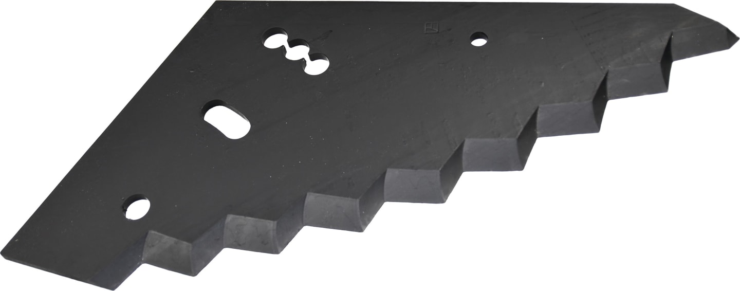 Industriehof® Messer 500 x 250 x 8 mm, für Mischwagen Kverneland, Siloking, Taarup, 70-299