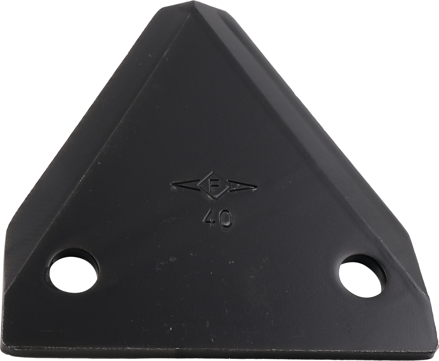 Industriehof® Fräsmesserklinge 80 x 76 x 4 mm gerade, für Futtermischwagen Strautmann, 70-317