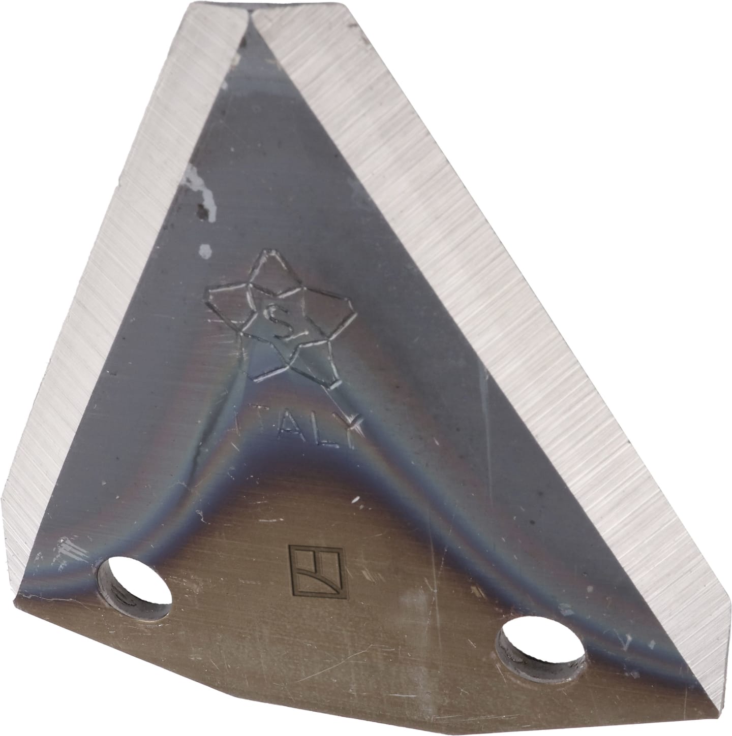 Industriehof® Fräsmesserklinge 75 x 76 x 3 mm gerade, für Futtermischwagen Rotomix, 70-427