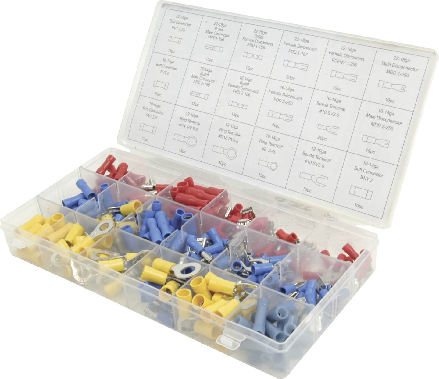 Kabelverbinder-Sortiment 260 St.