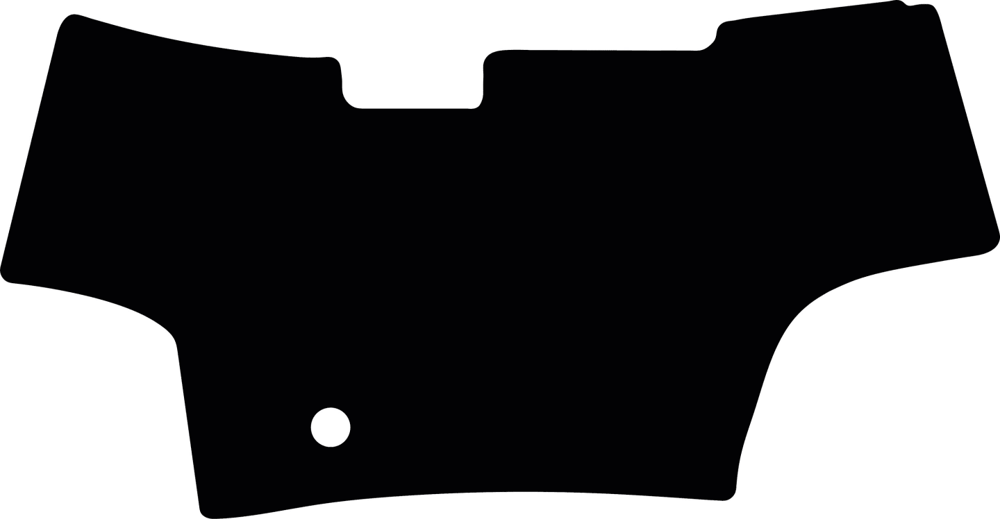 Fußmatte Velours schwarz, für Fendt Traktor Vario 900 Gen7, ohne Drehsitz, ohne Kühlbox, mit Motorbremse