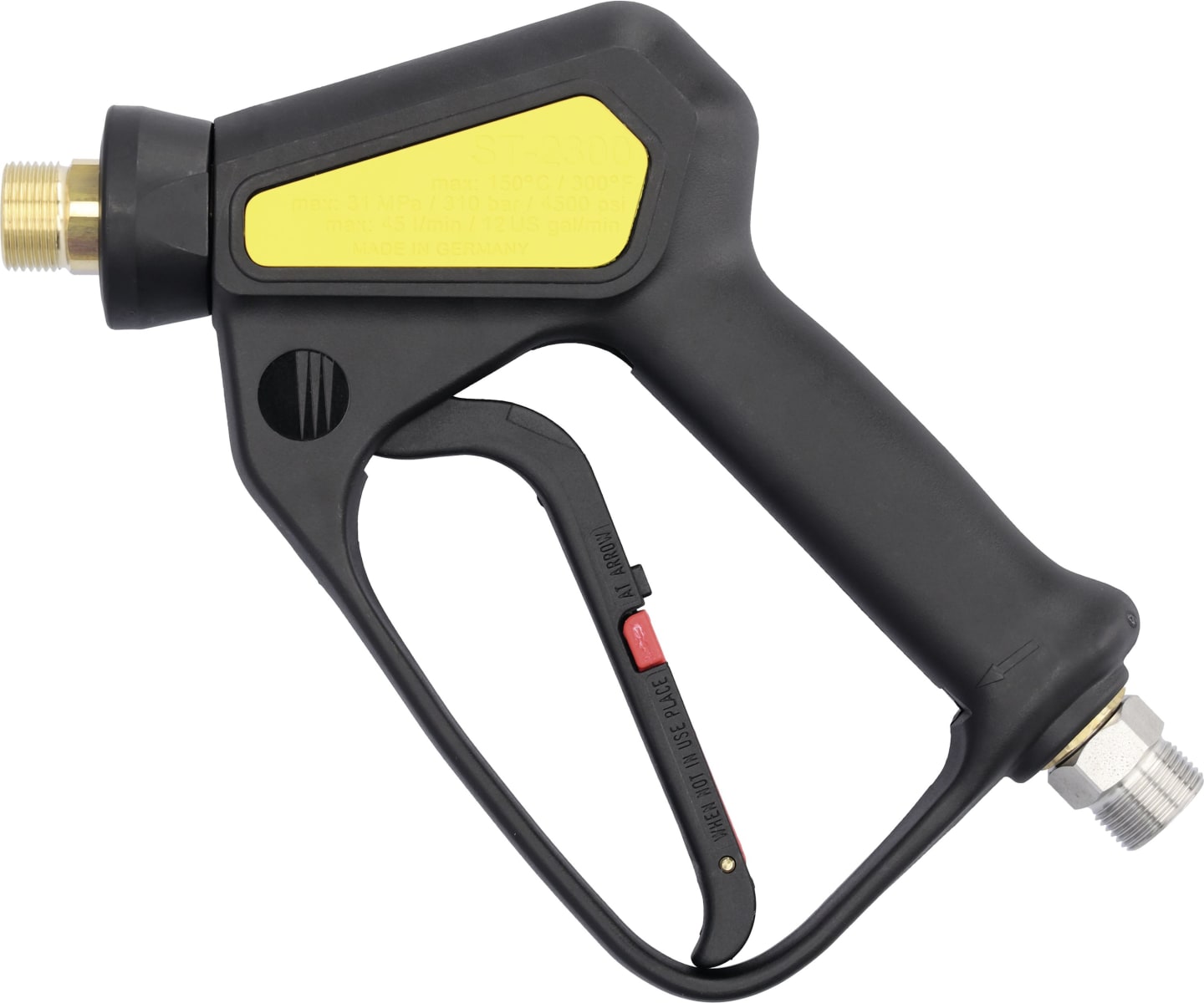 HD-Pistole "ST-2300" mit isoliertem Ausgang für Strahlrohre mit Drehverschraubung, Kärcher HD-Reiniger