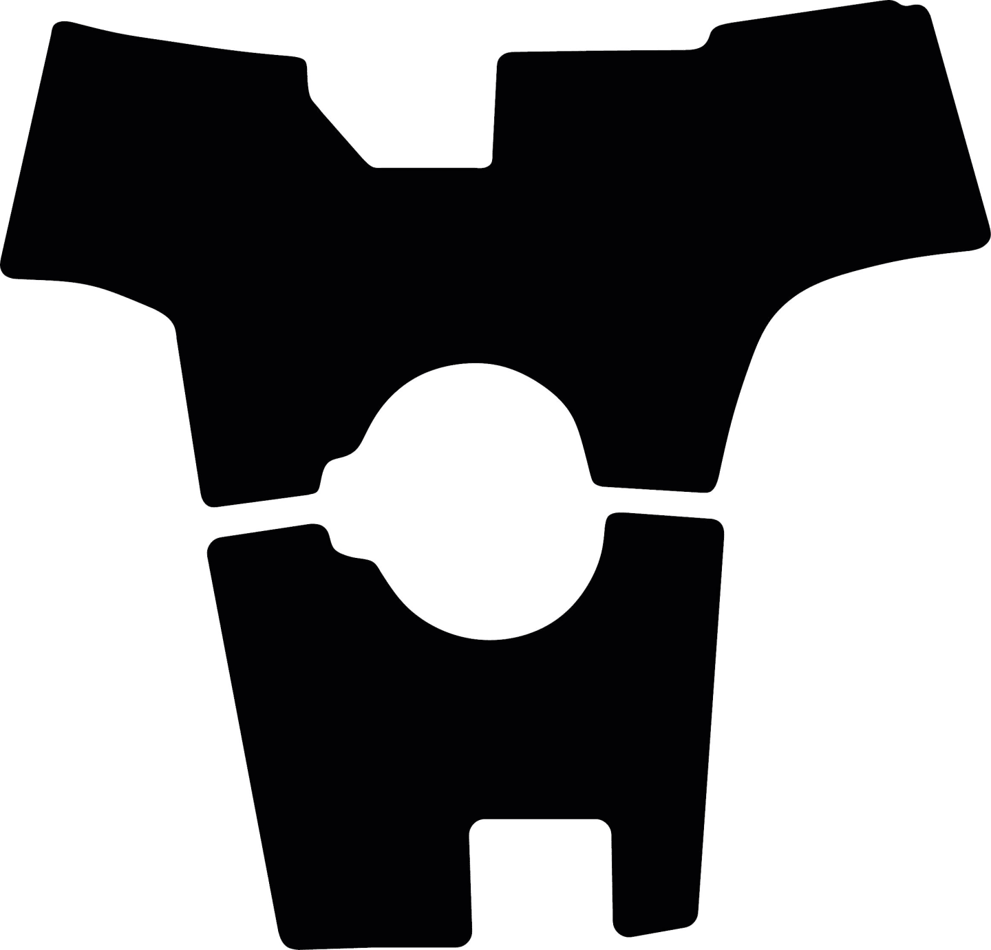 Fußmatte Velours schwarz, für Fendt Traktor 1038, 1042, 1046, 1050 Vario, mit Rückfahreinrichtung, ab Bj. 15