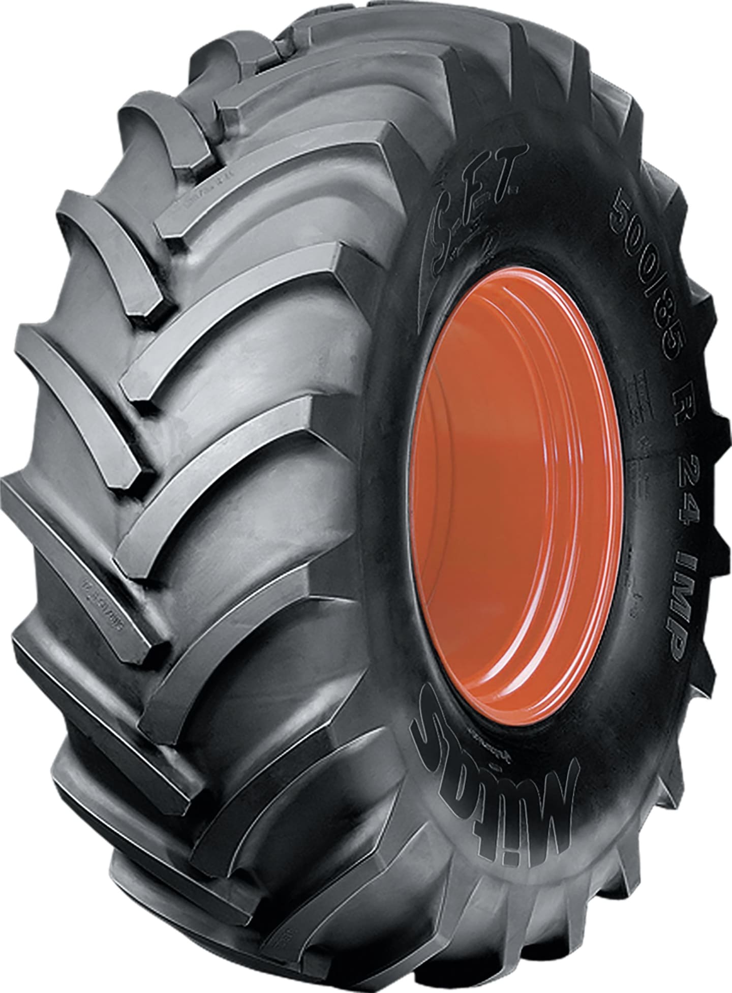 Mitas Landmaschinenreifen 500/85 R 24 SFT IMP 158A8; 171A8 Radial TL für Erntemaschinen Lenkachse