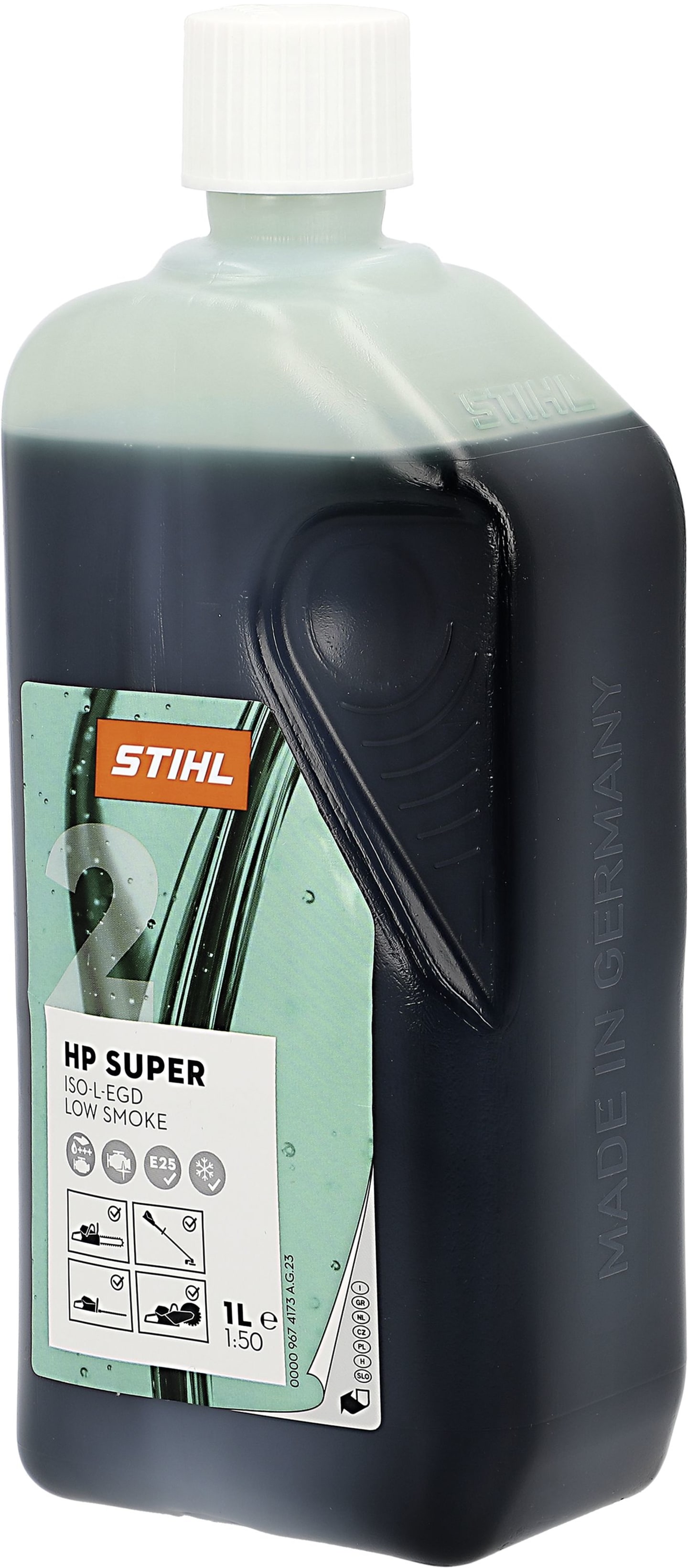 STIHL 2-Takt-Öl "HP Super", 1:50, teilsynthetisch mit aschearmen Additiven, Flasche, 1,0 l, 0781 319 8053