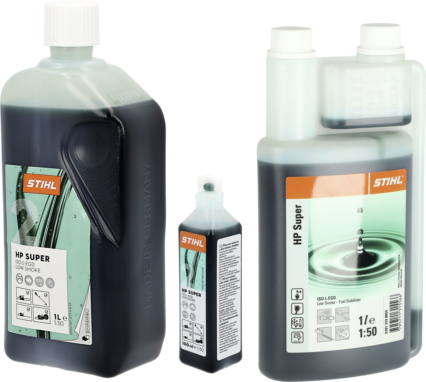 STIHL 2-Takt-Öl "HP Super", 1:50, teilsynthetisch mit aschearmen Additiven