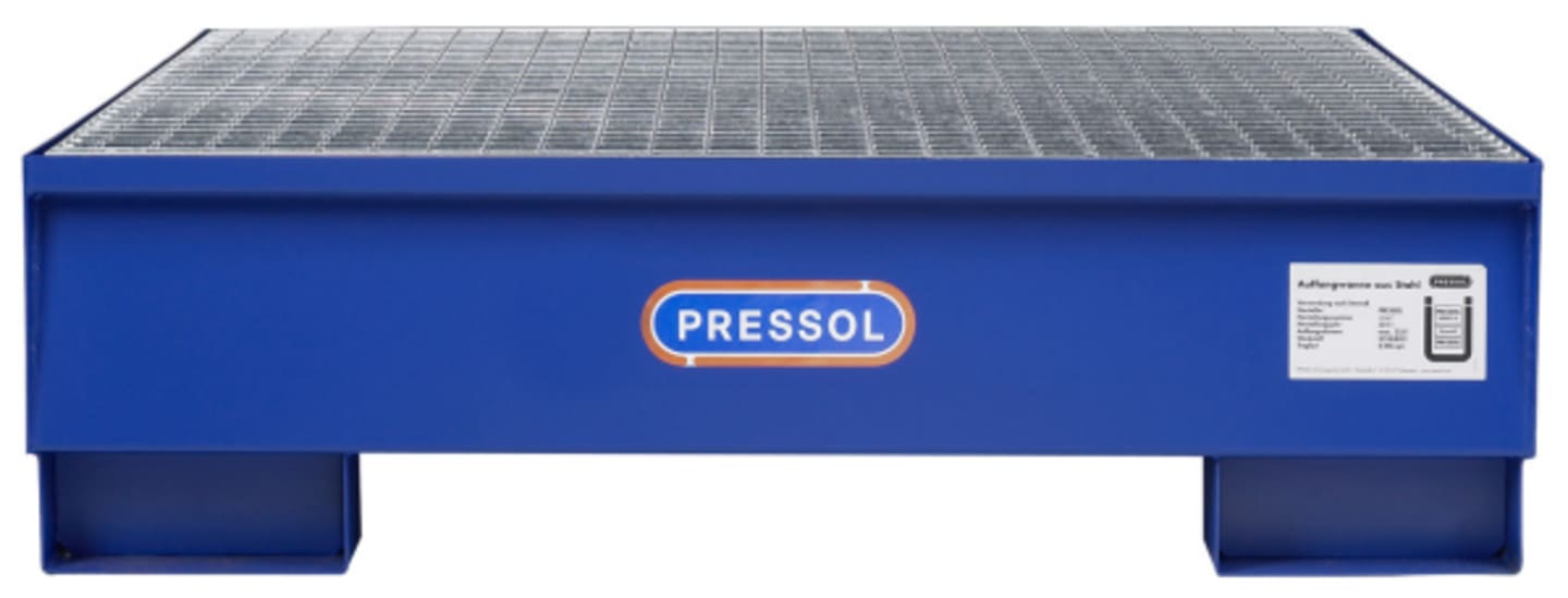 PRESSOL Auffangwanne-1200x1200x340 mm für vier 200-/220-l-BE 19808