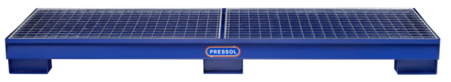 PRESSOL Auffangwanne-2680x850x236 mm für vier 200-/220-l-BE 19804