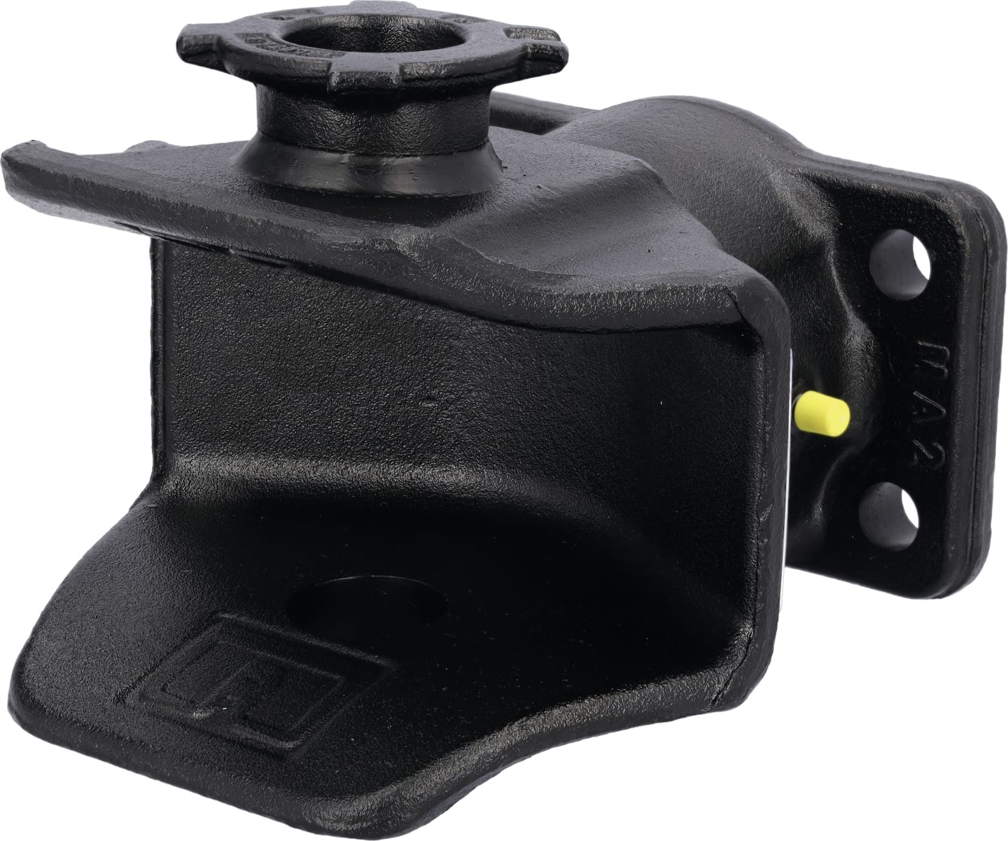 Rockinger Zugmaul "RO810B" Stützlast 1.500 kg, Flansch 155 x 90 x 16 mm, Lochbild B x H 120 × 55 mm, ohne Anhängebolzen, RO810B30006