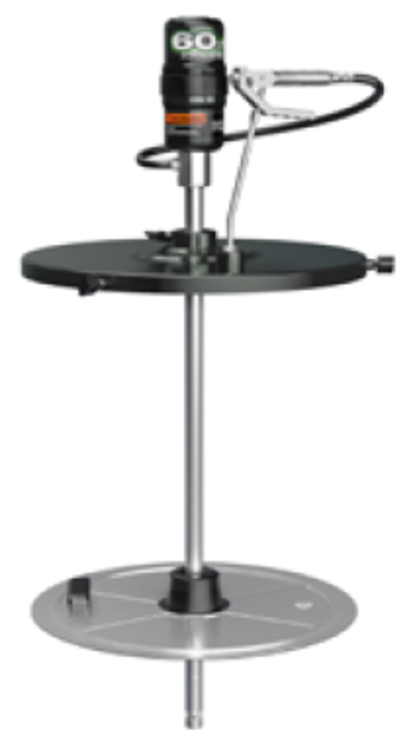 Patzelt Piusi mobiles Druckluft-Fettpumpen-Set 50kg Booster 60:1, Ø 335-360 mm KFK0300010