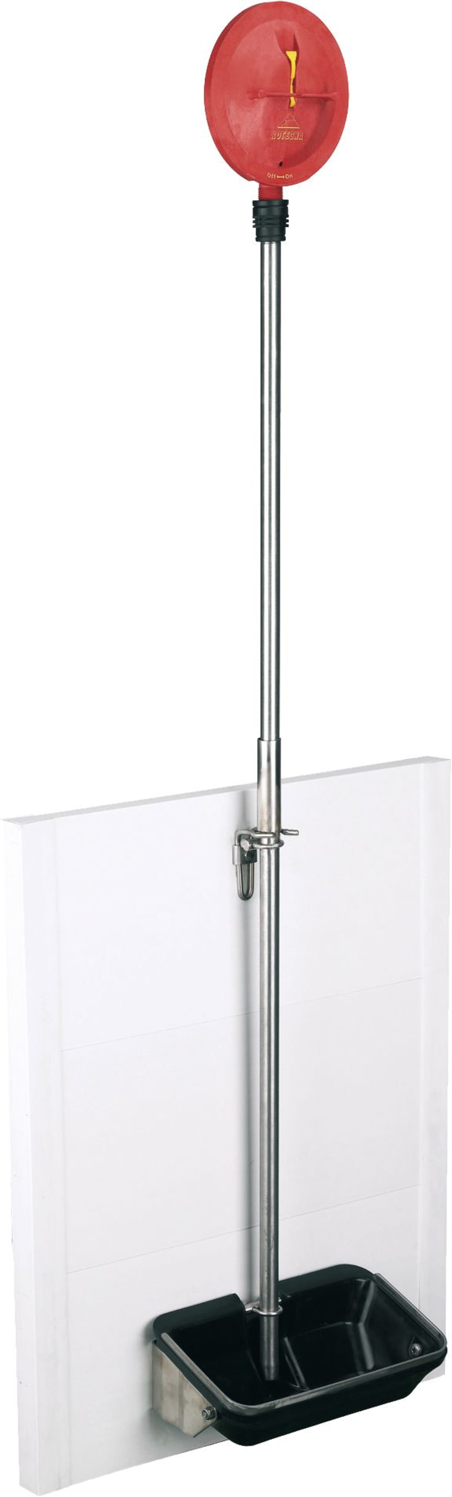 Rotecna Ferkeltränke "Water Level" mit Edelstahlrohr und Kipptrog, 22880