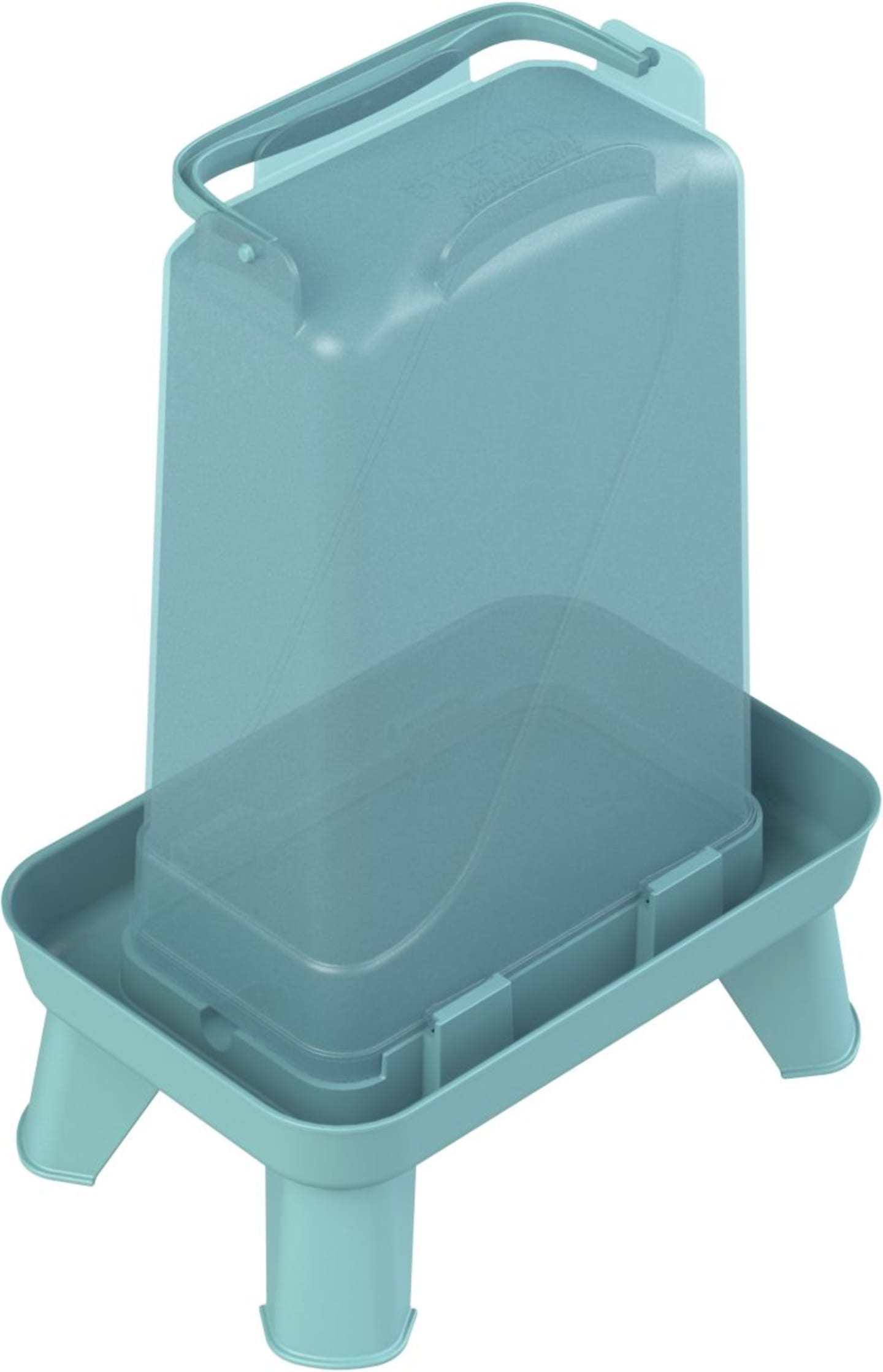 KERBL Geflügeltränke 3,5 l blau, mit Standfüßen, 70180