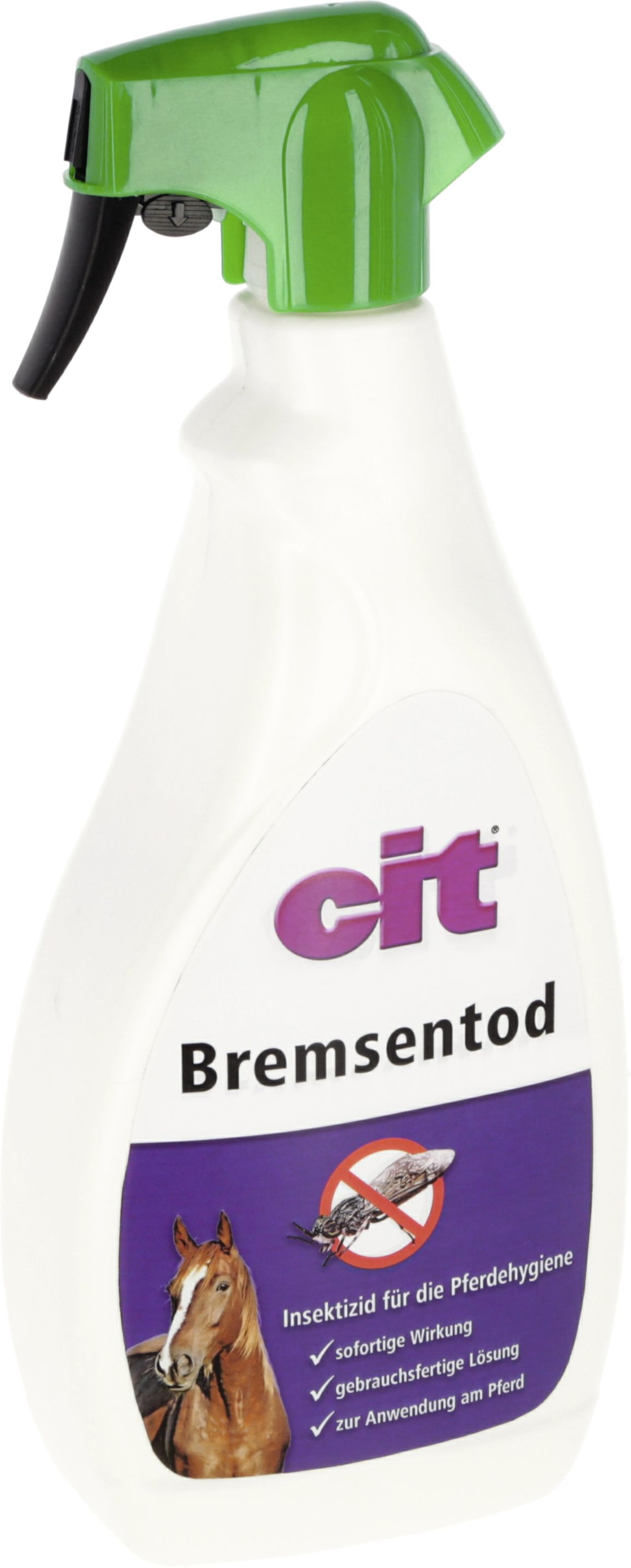 cit® Insektenspray "Bremsentod" 1.000 ml für Pferde zur Bekämpfung von Bremsen, Fliegen, Stechmücken, Kriebelmücken (Gnitzen), 15434