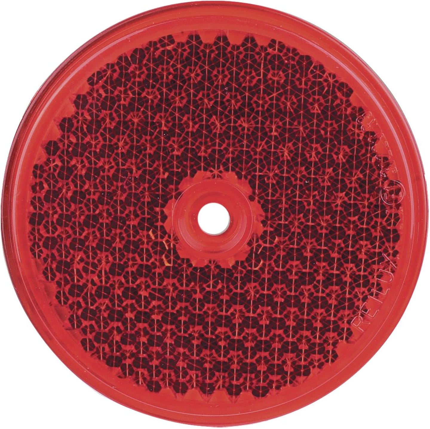 Herth + Buss Rückstrahler rot, rund, geschraubt; M 6, Ø 60 mm, 78 623 070
