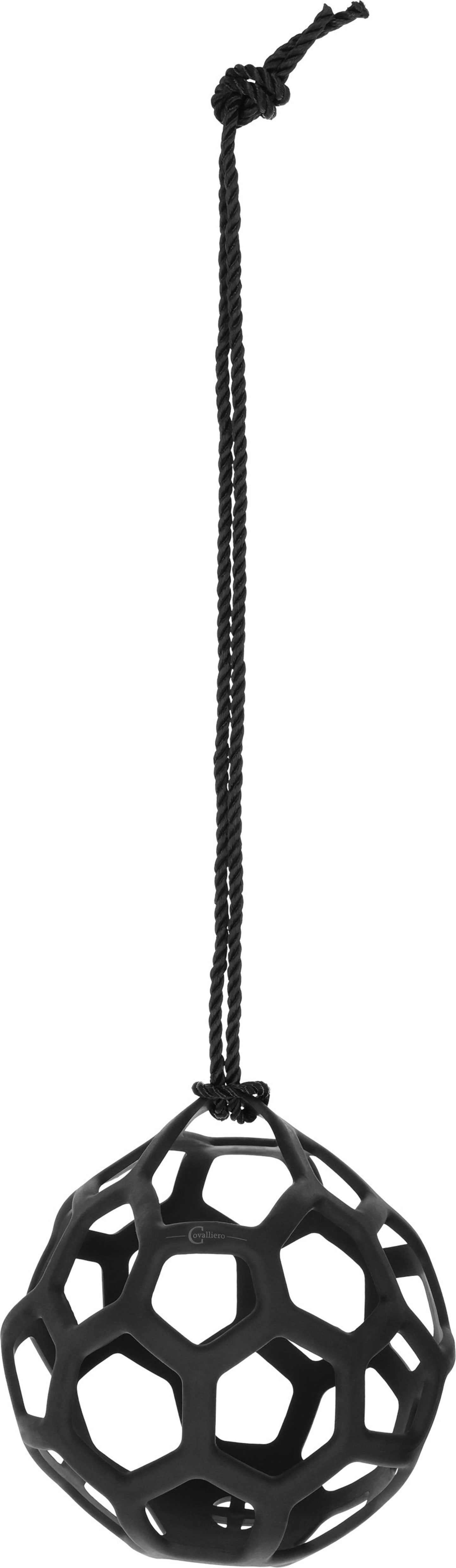 KERBL Futterball 220 mm schwarz, für Pferde, 3230298