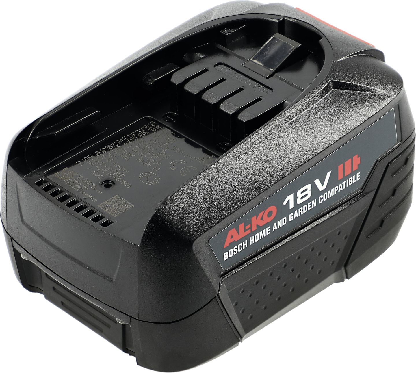 AL-KO Ersatzakku "B100 Li" 18 V/5,0 Ah, 90 Wh, 0,67 kg, 113895