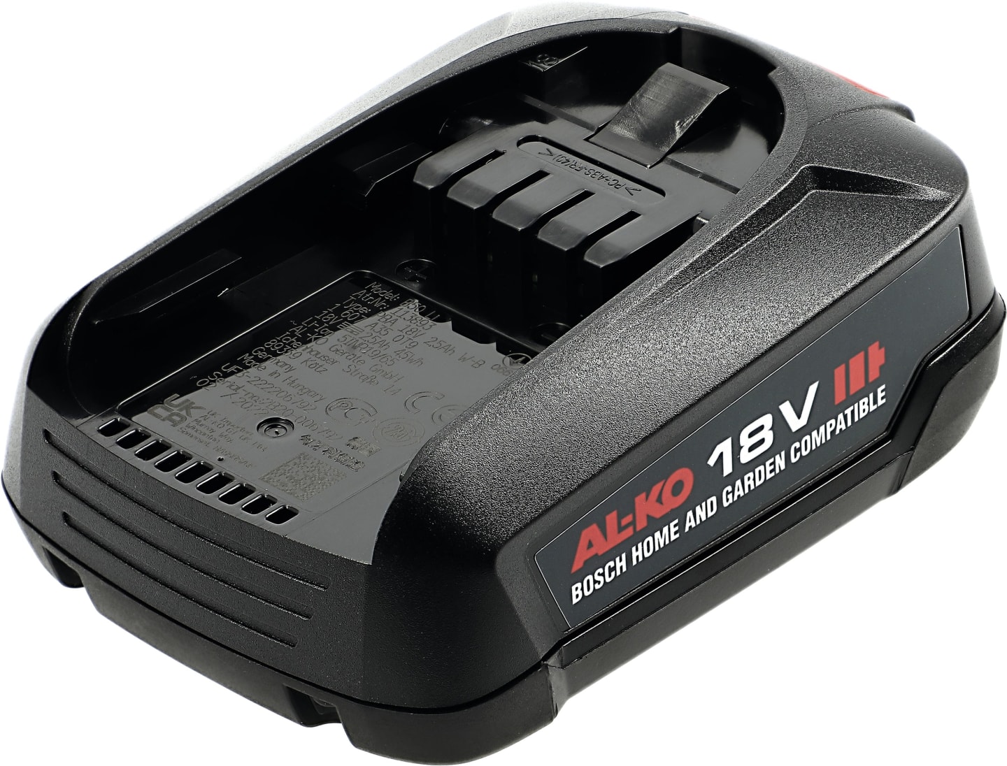 AL-KO Ersatzakku "B50 Li" 18 V/2,5 Ah, 45 Wh, 0,37 kg, 113893