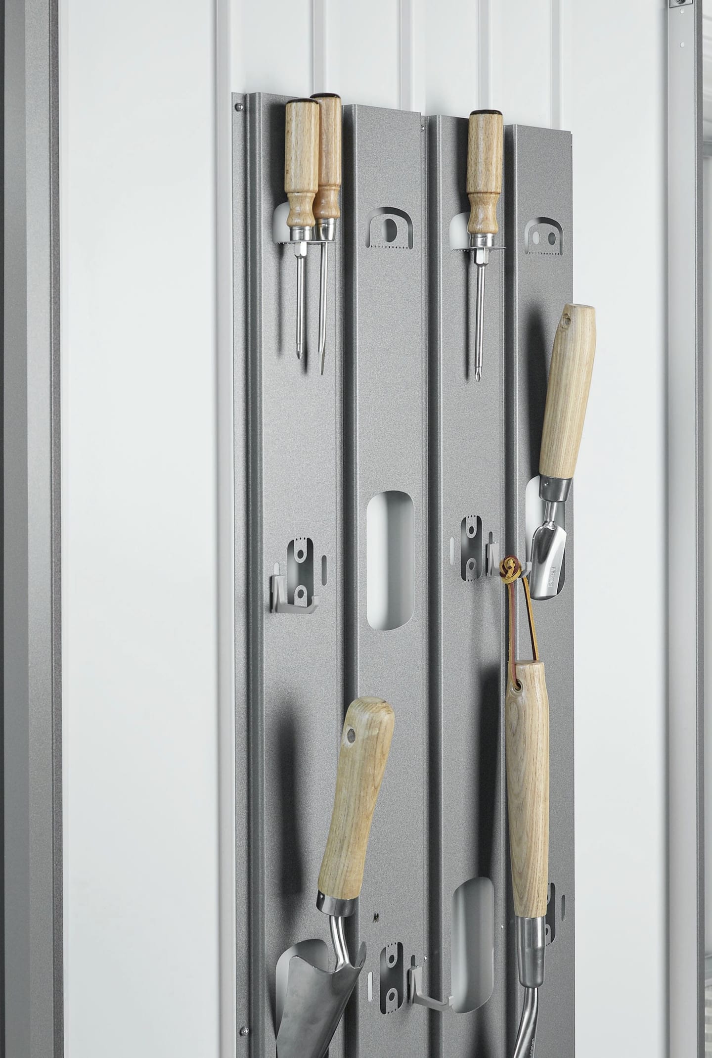 Biohort Metallgeräteschrank Gr. 230 227 x 83 cm silber; metallic Doppeltür