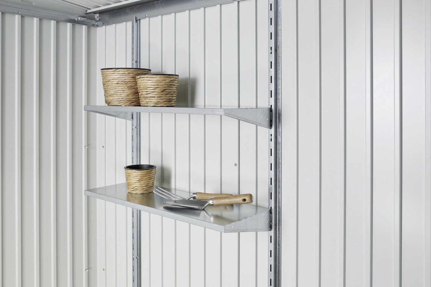 Biohort Regalboden Standard 2 St. 72 x 25,5 cm silber; metallic Regal
