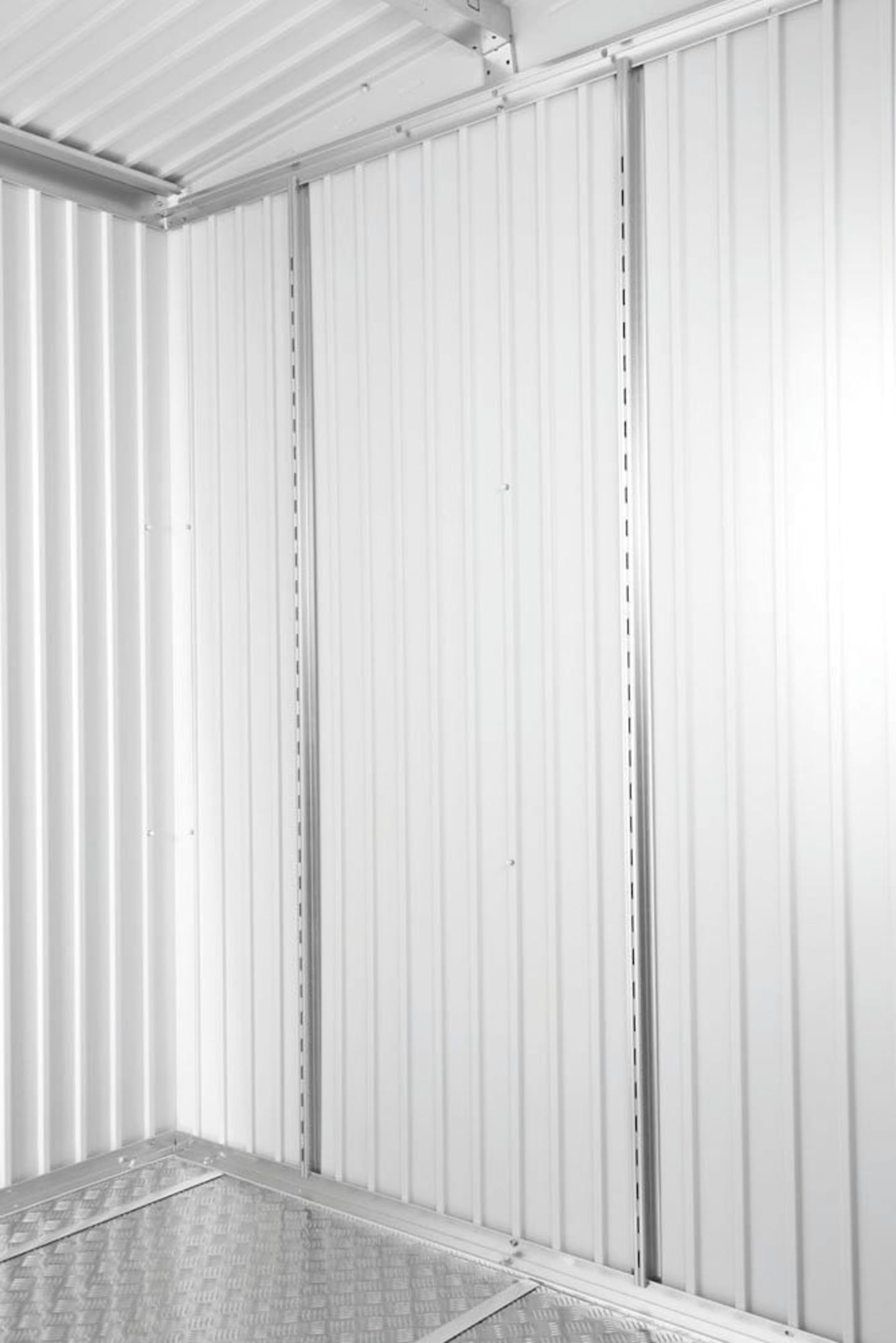 Biohort Regalsteher 4 x 4 cm silber; metallic Regal