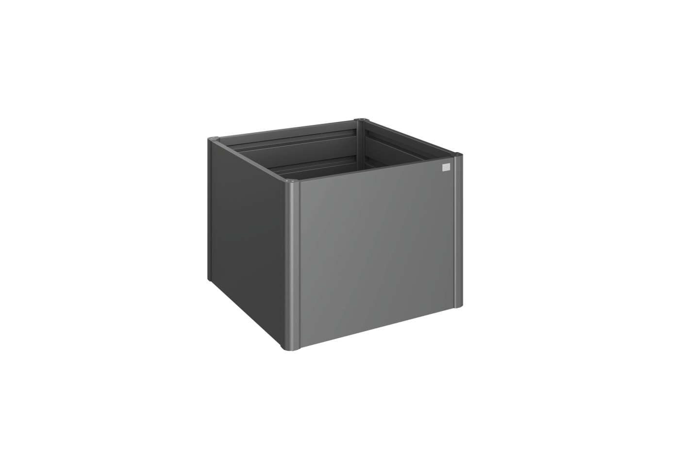 Biohort Metall Hochbeet Typ 1x1 dunkelgrau; metallic verschiedene Ausführungen Füllmenge 694,93 l