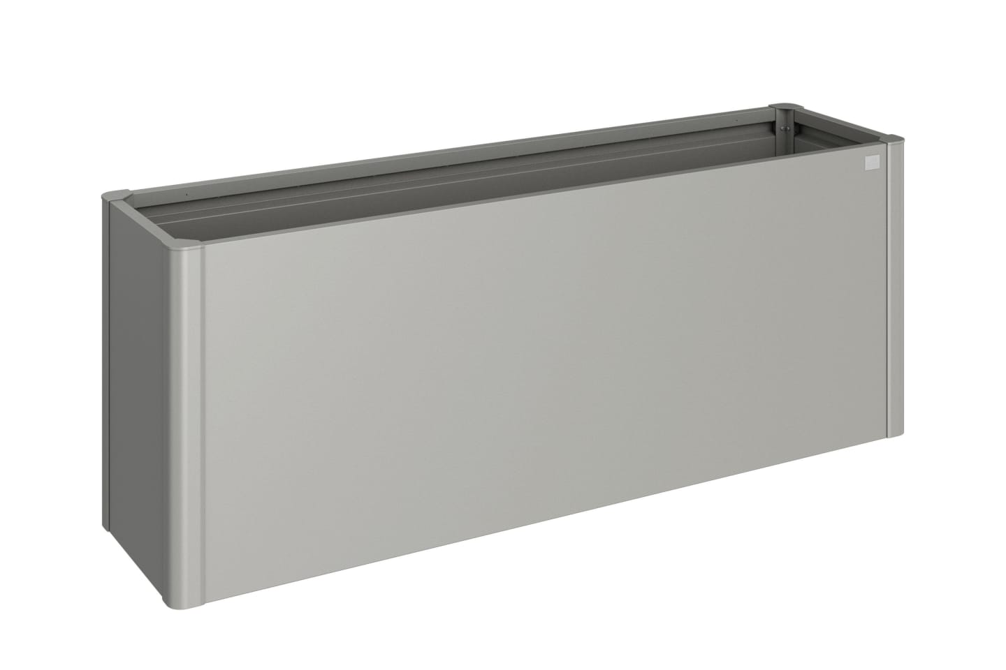 Biohort Metall Hochbeet Typ 2x0,5 quarz-grau; metallic verschiedene Ausführungen Füllmenge 687,15 l