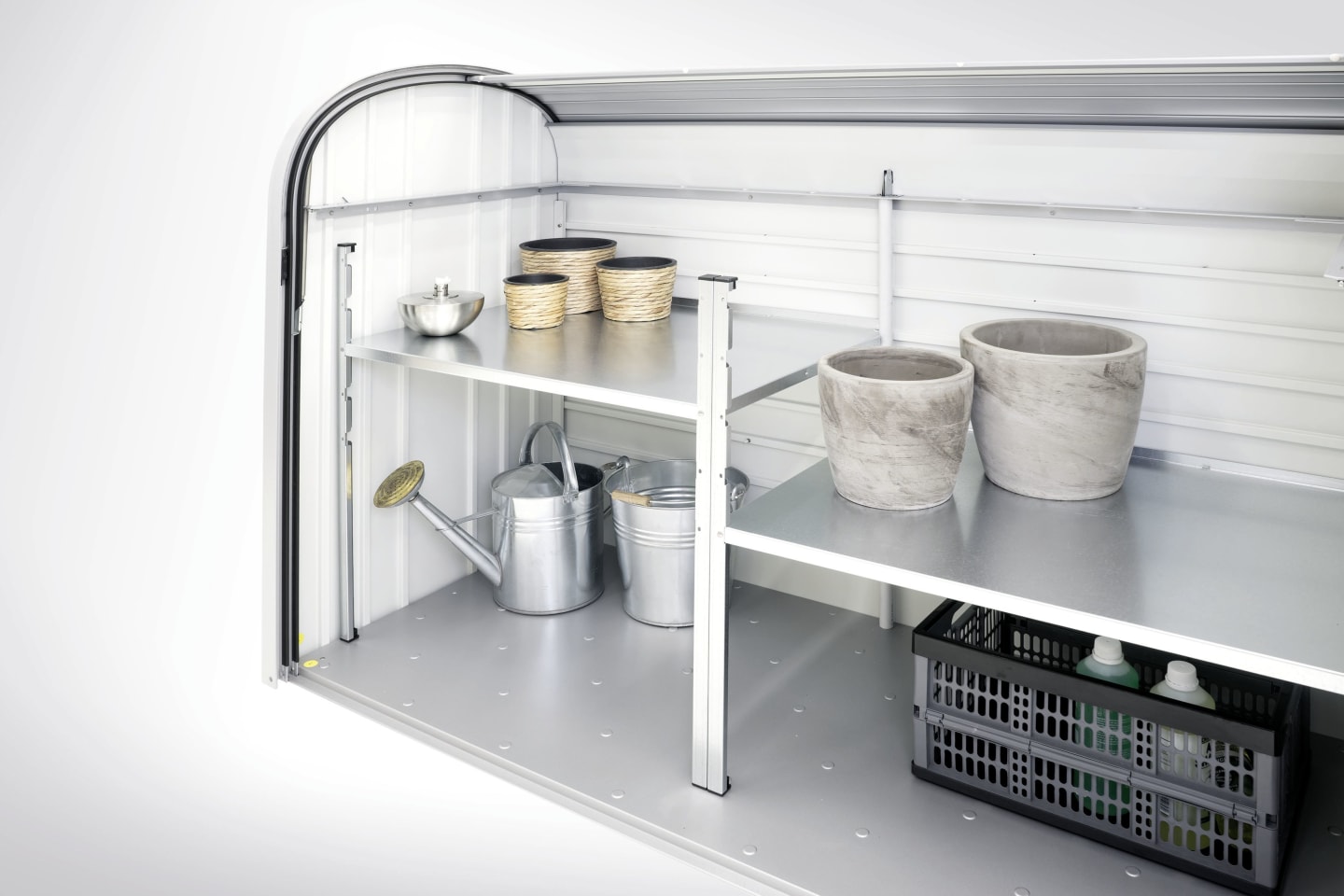 Biohort Zwischenboden 187 x 74,5 cm silber