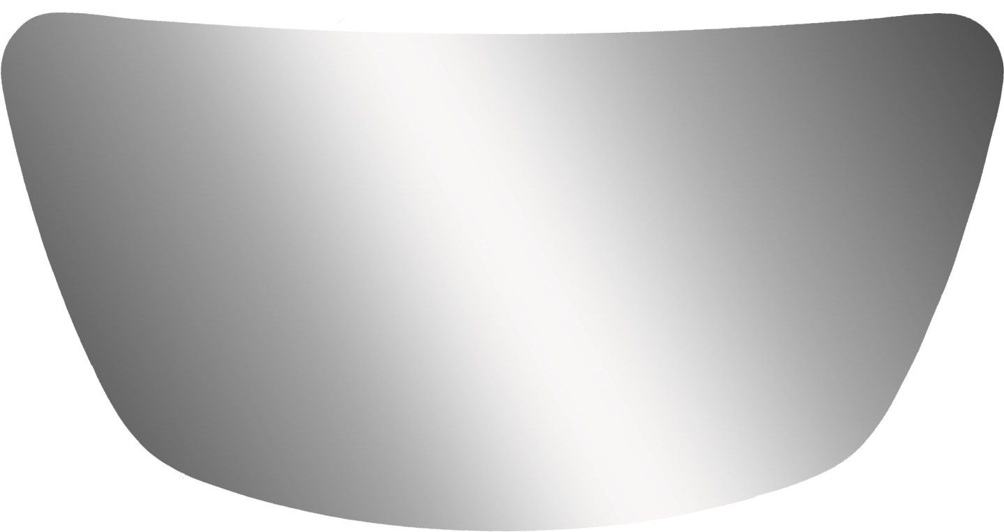 Mekra Spiegelglas "1009" links/rechts 178 x 92 x 2 mm, unbeheizt, für Außenspiegel "1009" mit extra großem Nahbereichsspiegel, 40.1009.002.000