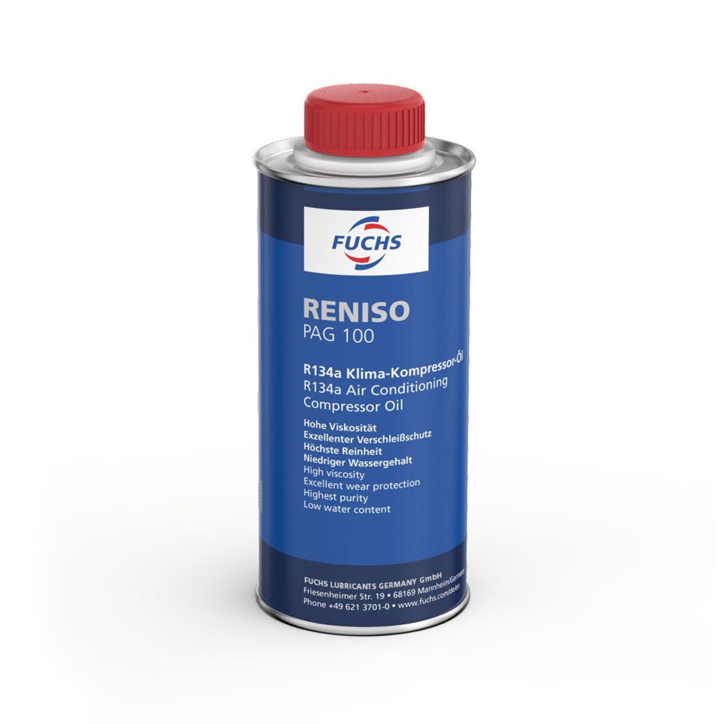 Fuchs RENISO PAG 100 (24x250 ml Dose) Karton Verdichteröl, Kältemaschinenöl, Vakuumpumpenöl