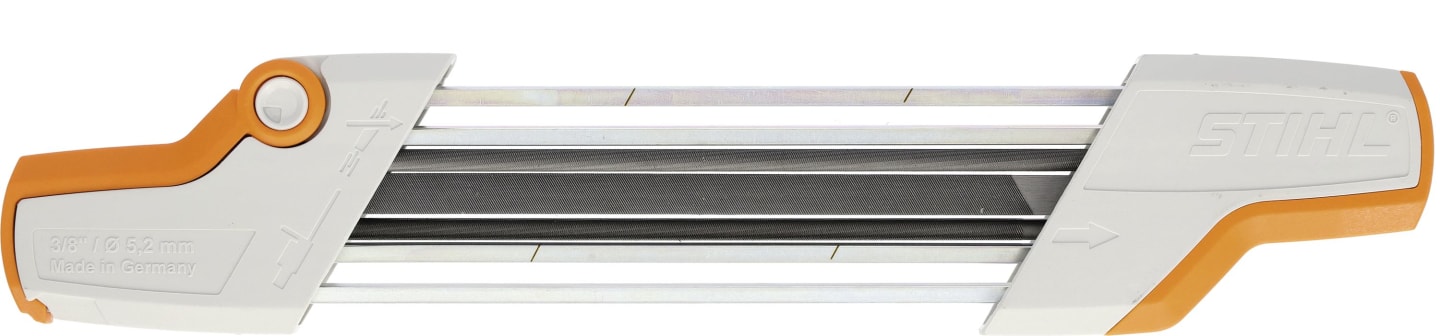 STIHL Feilenhalter "2-in-1" mit 5,2 mm Sägekettenfeile für 3/8" Sägekette, 5605 750 4305