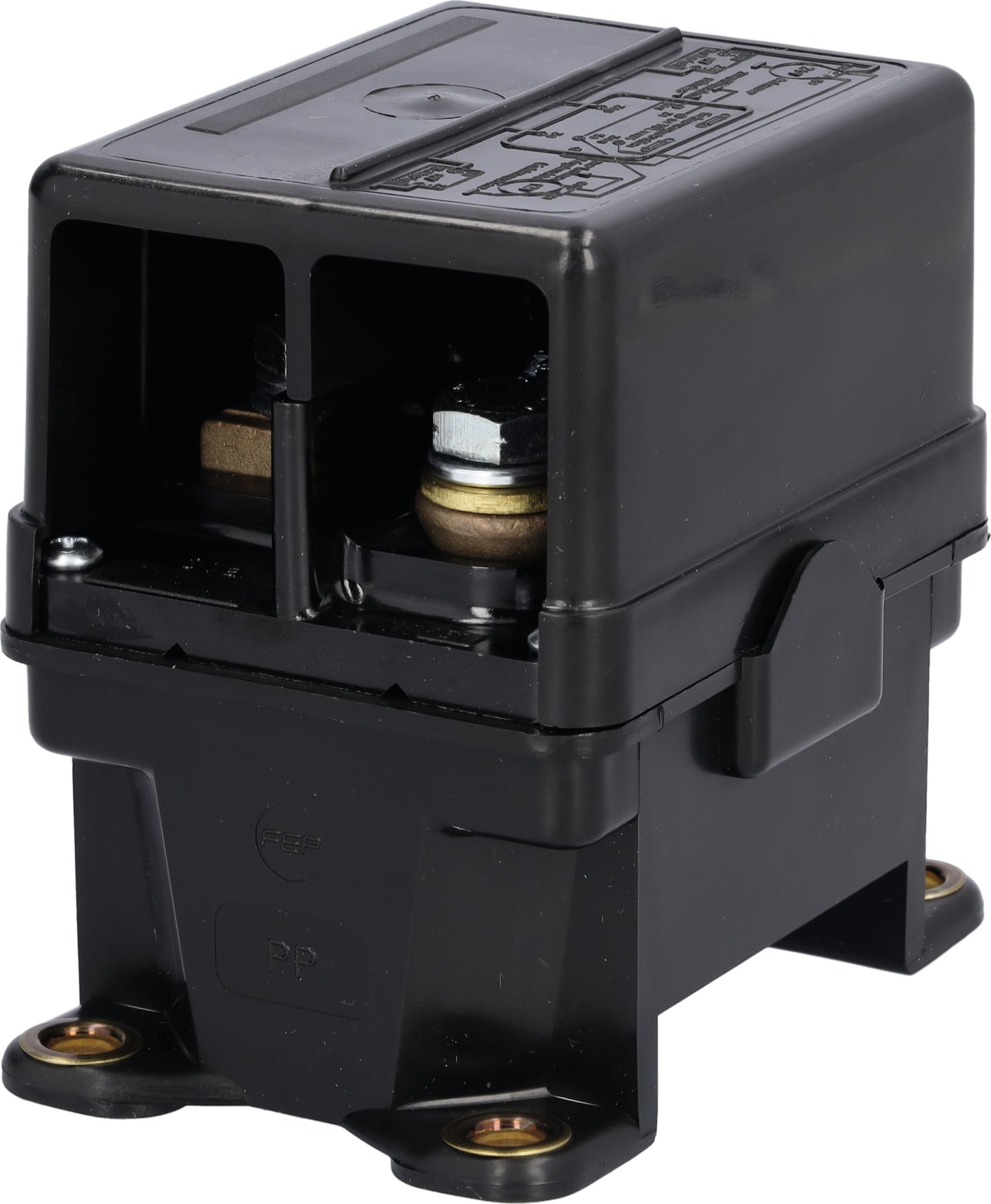 Fendt Schaltrelais 12 V; 24 V, für Batterieumschaltung Traktor Favorit 800, Favorit 900 Vario, Vario 900, Xylon, F816900020030