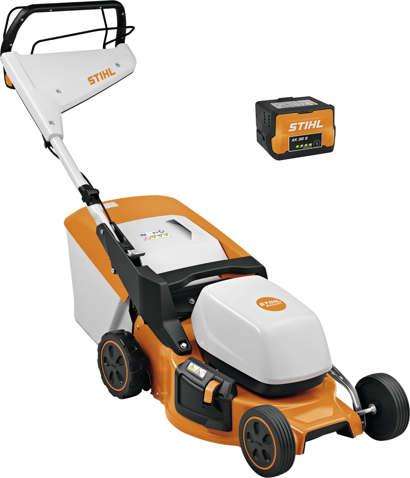 STIHL Akku-Rasenmäher "RMA 248 T" Schnittbreite 46 cm mit Akku und Ladegerät, WA21 011 1430