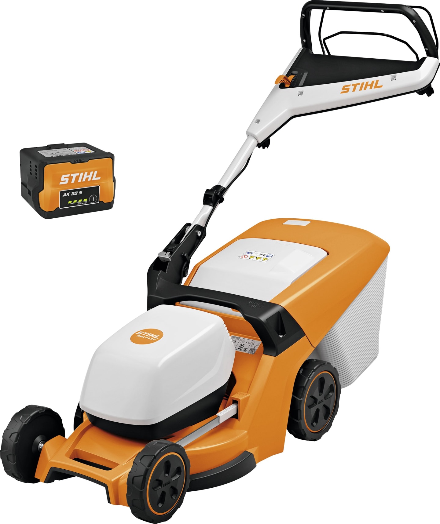 STIHL Akku-Rasenmäher "RMA 443 V" Schnittbreite 41 cm mit Akku und Ladegerät, WA40 011 1440