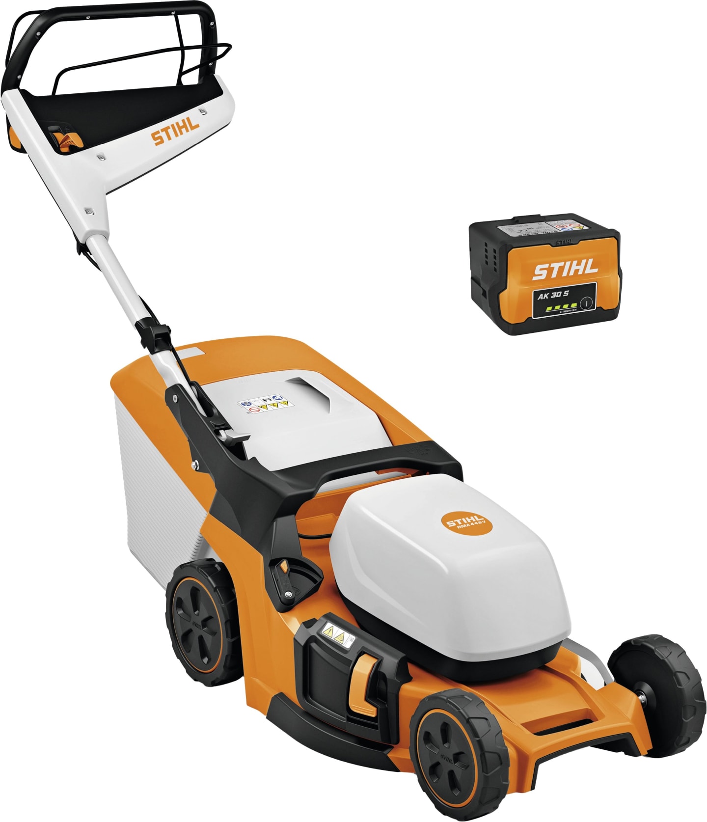 STIHL Akku-Rasenmäher "RMA 448 V" Schnittbreite 46 cm mit Akku/Ladegerät, WA41 011 1430