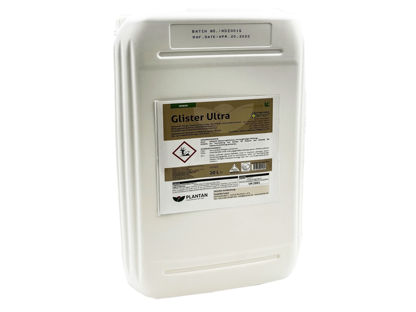 Plantan Glister Ultra 20 l Kanister