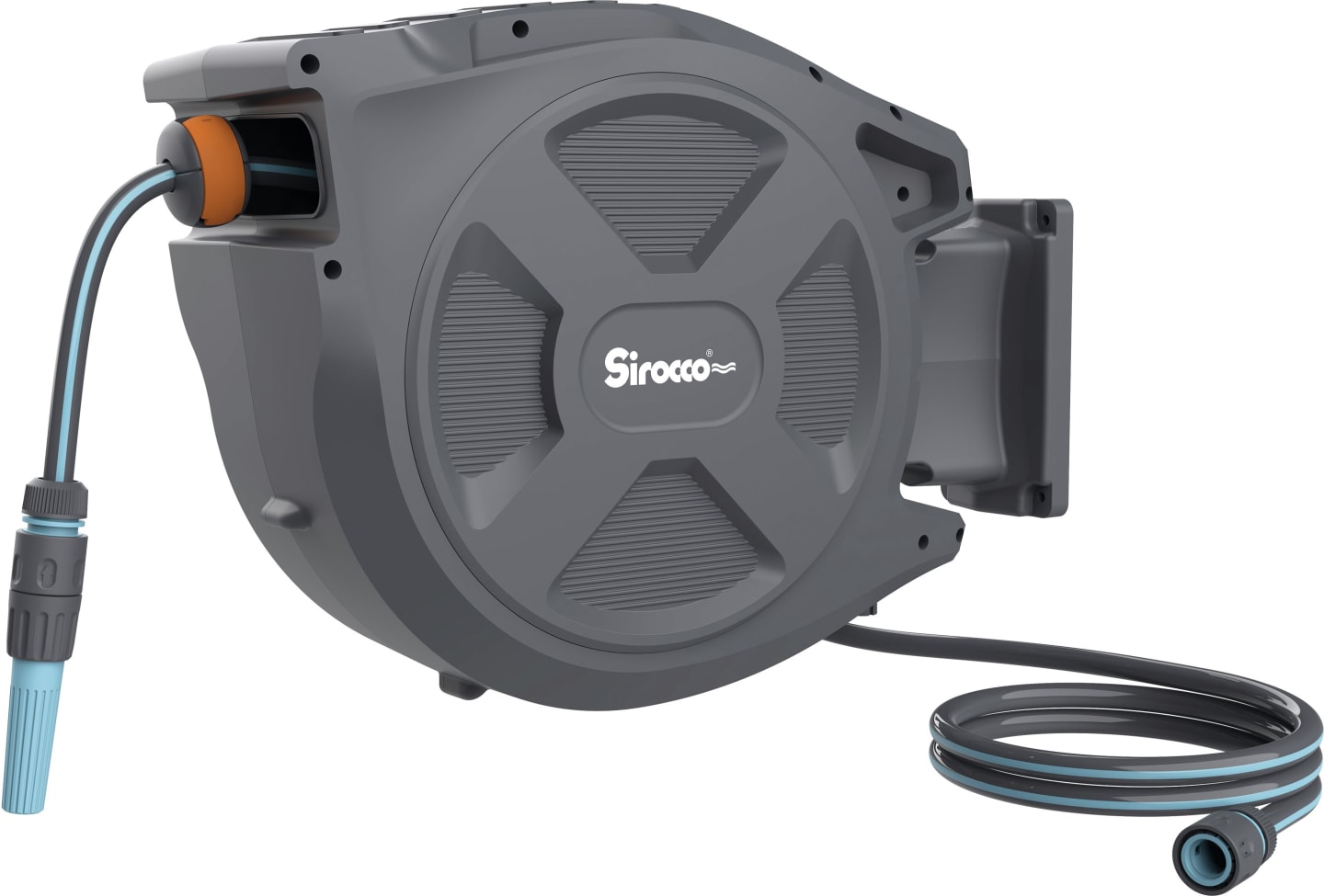 Sirocco® Schlauchaufroller "Siro Reel Water" mit Gartenschlauch, 25 m, 051 21046