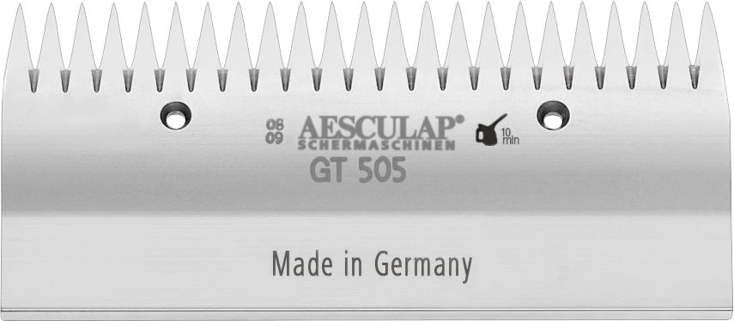 AESCULAP® Schermesser "Econom" Obermesser 23 Zähne, für Pferde-Feinschur, GT505