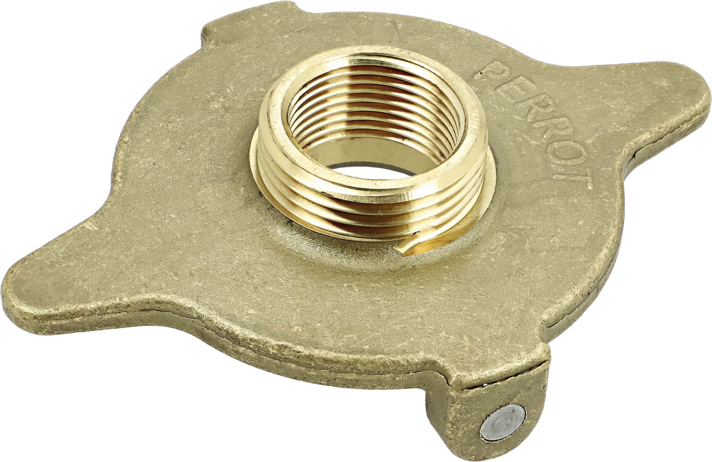Perrot Flachkupplungsoberteil 1" AG; 3/4" IG, für die Verbindung zwischen Rohrleitung und Regner, RB20439