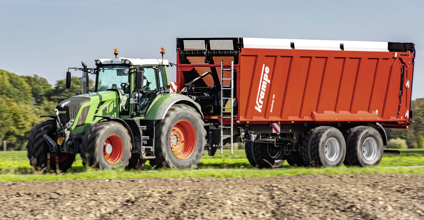 Krampe Abschiebewagen "RamBody 680" Nutzlast 14,7 t; 20,0 t, Transportvolumen 22,3 m³; 27,1 m³; 32,0 m³
